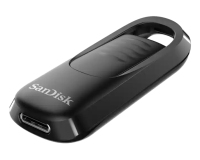 SanDisk SDCZ480-128G-G46 lecteur USB flash 128 Go USB Type-C 3.2 Gen 1 (3.1 Gen 1) Noir