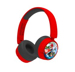 OTL Technologies Super Mario Mario Kart Auriculares Inalámbrico y alámbrico Diadema Juego Bluetooth Rojo