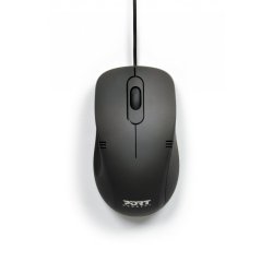 Port Designs Pro Lite souris Bureau Ambidextre USB Type-A Optique 1000 DPI