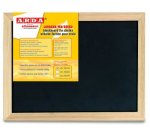 ARDA 875 chalk board Black Wood