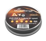 MediaRange MR450 DVD vierge 4,7 Go DVD-RW 10 pièce(s)