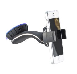 DLH Support voiture pour smartphone a fixer sur pare-brise ou sur tableau de bord