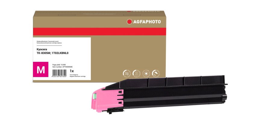 AgfaPhoto APTK8305ME tonercartridge Compatibel Magenta