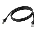 Vision TC 2MCAT6A/BL câble de réseau Noir 2 m Cat6a U/UTP (UTP)