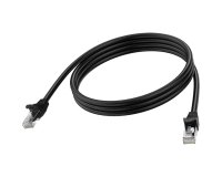 Vision TC 2MCAT6A/BL câble de réseau Noir 2 m Cat6a U/UTP (UTP)