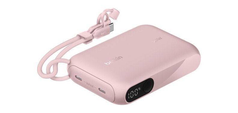 Belkin BPB027HQPK banque d'alimentation électrique 10000 mAh Rose