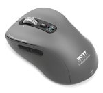 Port Designs Pack Keyboard + Mouse (FR) clavier Souris incluse Universel RF sans fil + Bluetooth AZERTY Gris