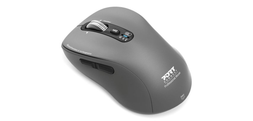 Port Designs 900908RFR clavier Souris incluse Universel RF sans fil + Bluetooth AZERTY Gris