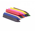 Crayon cire jovi jumbo easy grip coloris assortis pot 72  unites + 2 taille-crayons
