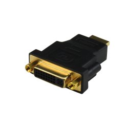 MCL DVI-D / HDMI Adapter DVI-I Noir