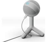 Logitech G Yeti Orb, micrófono condensador RGB con LIGHTSYNC para gaming, micrófono USB para streaming, cardioide, Plug and Play USB para PC/Mac - Blanco