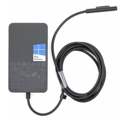 Microsoft Surface 65W Power Supply, EU Ordinateur portable, Tablette Noir Secteur Intérieure
