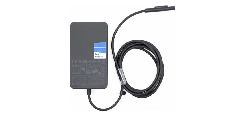 Microsoft Surface 65W Power Supply, EU Ordinateur portable, Tablette Noir Secteur Intérieure