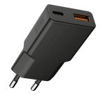 Xtorm XG2SLE0336 chargeur d'appareils mobiles Smartphone, Smartwatch, Tablette Noir, Charbon de bois Secteur Charge rapide Intérieure