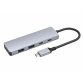 DLH DY-TU5125 hub & concentrateur USB Type-C 10000 Mbit/s Gris