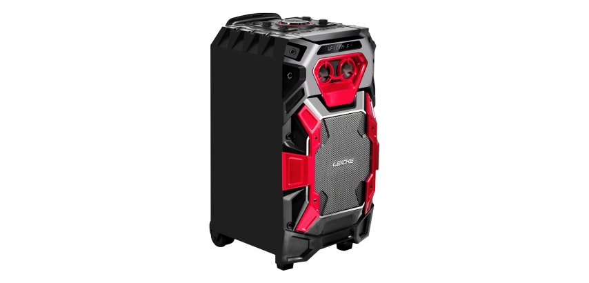 LEICKE DJ ROXXX Pro Portable Stereo Speaker Black 50 W