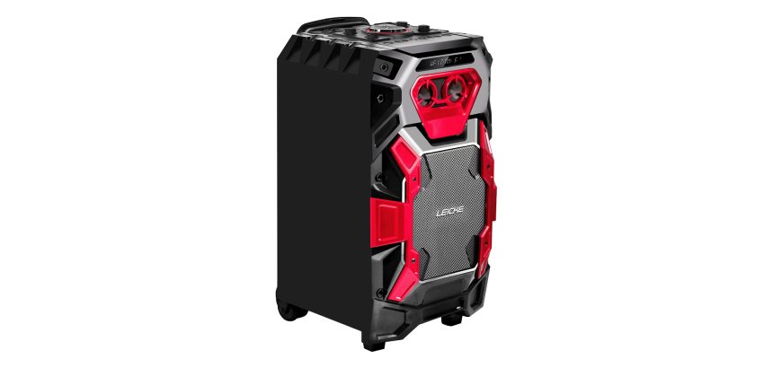 LEICKE DJ ROXXX Pro Portable Stereo Speaker Black 50 W