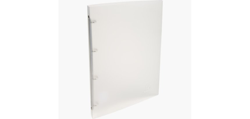 Classeur exacompta chromaline couv souple capacite 140      feuilles 4 anneaux dos de 20  mm dim 32x25 cm coloris