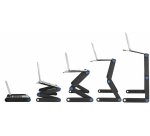 DLH Support ergonomique - table de lit pliable pour ordinateur portables et tablettes