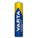 Varta Longlife Power, Batteria Alcalina, AAA, Micro, LR03, 1.5V, Blister da 4, Made in Germany