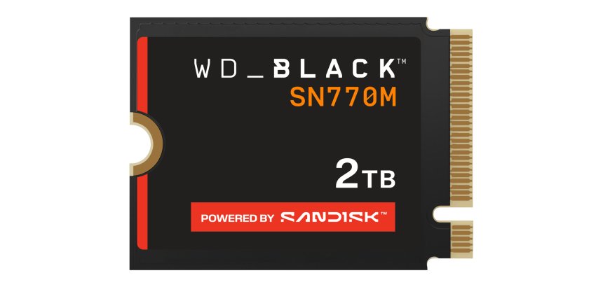 Western Digital Black WD_BLACK SN770M NVMe 2 To M.2 PCI Express 4.0 TLC 3D NAND