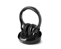 Meliconi HP600 Pro - Cuffia TV Wireless Con base di ricarica