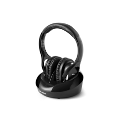 Meliconi HP600 Pro - Cuffia TV Wireless Con base di ricarica