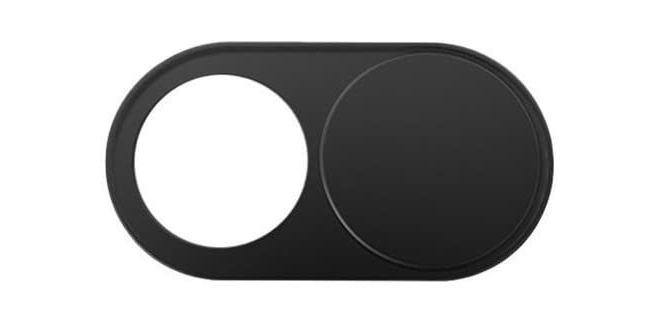 DLH DY-PP4485 accessoire de webcam Couvercle de protection de propriété Noir