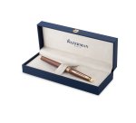 Stylo-plume waterman hemisphere metallic capuchon  clip pointe fine coloris      rouge cuivre coffret cadeau