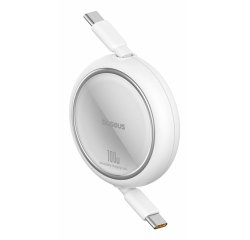 Baseus Free2Pull cable USB 1 m USB C Blanco