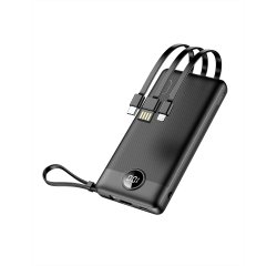 VEGER C10 VG-W1116 PowerBank 10000mAh with cables bulit-in