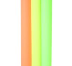 PAPIER AFFICHE FLUO, Rouleau de 10 feuilles 90g/m2 au format 60x80cm - Assortiment