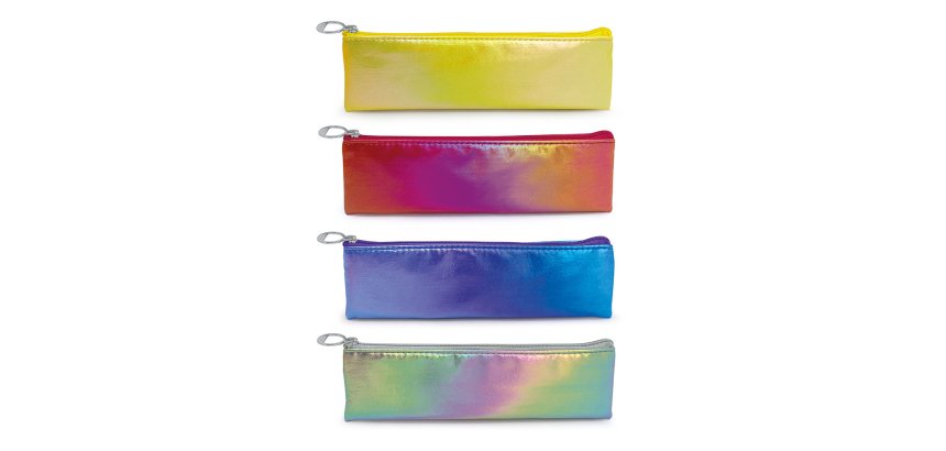 Lebez 81430 pencil case Soft pencil case Polyurethane (PU) Assorted colours