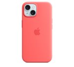 Apple iPhone 15 Silicone Case with MagSafe - Guava