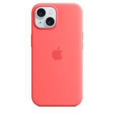 APPLE Coque iPhone Silicone MagSafe iPhone15 - Corail