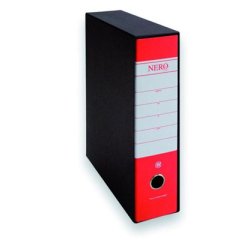 Brefiocart NERO & raccoglitore ad anelli Rosso