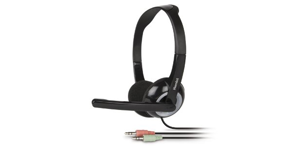 Hamlet Smart Headset cuffia per computer con microfono regolabile connesione jack 3.5mm