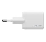Cygnett PowerPlus Smartphone, Tablet, Orologio intelligente Bianco AC Ricarica rapida Interno