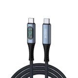 Urban Factory CAB05UF câble USB USB4 Gen 2x2 1,5 m USB C Gris