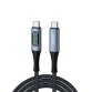 Urban Factory CAB05UF câble USB USB4 Gen 2x2 1,5 m USB C Gris