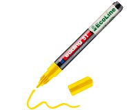 Marqueur edding 51 ecoline peinture base eau pointe      ogive 1/2mm coloris jaune