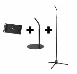 Durable TWIST COMBI Supporto attivo Telefono cellulare/smartphone, Tablet/UMPC Nero