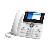 Cisco 8841 téléphone fixe Noir, Argent