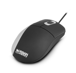 Urban Factory Desktop Silk Mouse souris Bureau Ambidextre USB Type-A Optique 800 DPI