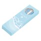 Parure stylo-bille et roller belius endless summer aluminium atributs argent encre bleue coloris bleu coffret cadeau