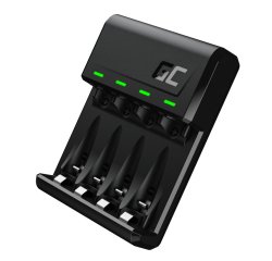 Green Cell GC VitalCharger carica batterie Batteria per uso domestico USB
