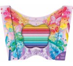 FABER-CASTELL Crayon de couleur triangulaire GRIP SPARKLE