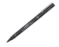 Feutre technique uniball pointes calibrees 0,4mm encre noir trace net et precis