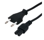 MCL MC907GE-2M câble électrique Noir Prise d'alimentation type C Coupleur C7