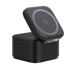 Baseus P10264100123-01 cargador de dispositivo móvil Universal Negro USB Cargador inalámbrico Carga rápida Interior